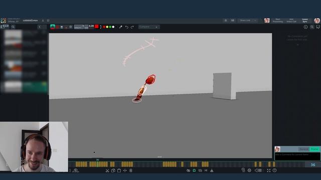 Разбор анимации студента | Базовый курс 3Д анимации | 3D Maya смотреть онлайн