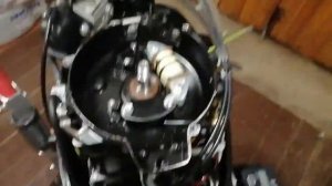 Установка магнитов и тест осветительной  катушки на Hangkai F6.5 4Т.