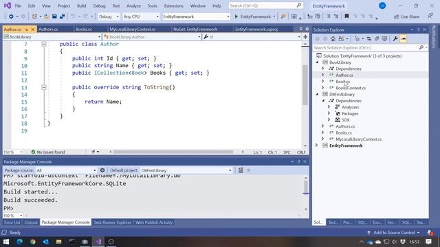 Entity Framework Core Part 2 - Code First from DB смотреть онлайн