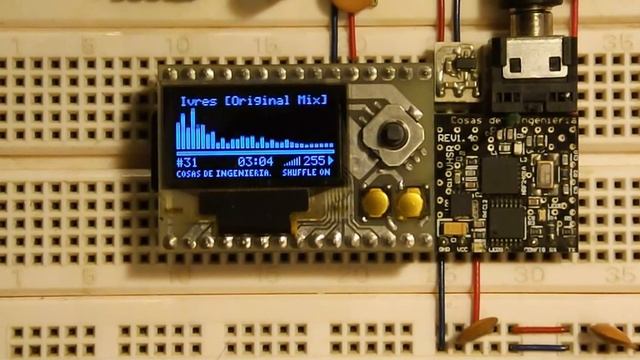 My own DIY Mp3 player with OLED screen смотреть онлайн