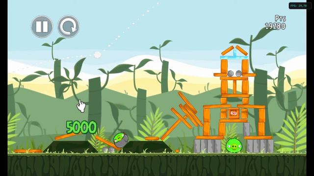 Angry Birds Classic (Angry Birds Trilogy) de Wii con el emulador Dolphin. Parte 4 смотреть онлайн