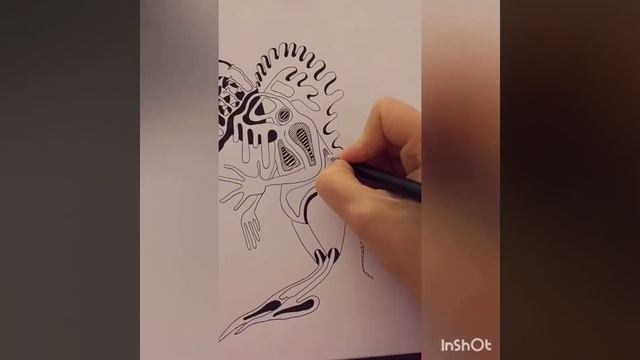 Как рисовать сюрреалистический мир. Video art. #zalinamukozheva смотреть онлайн