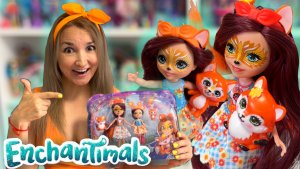 Куклы Энчантималс ? Сестрички Лисички ? Enchantimals