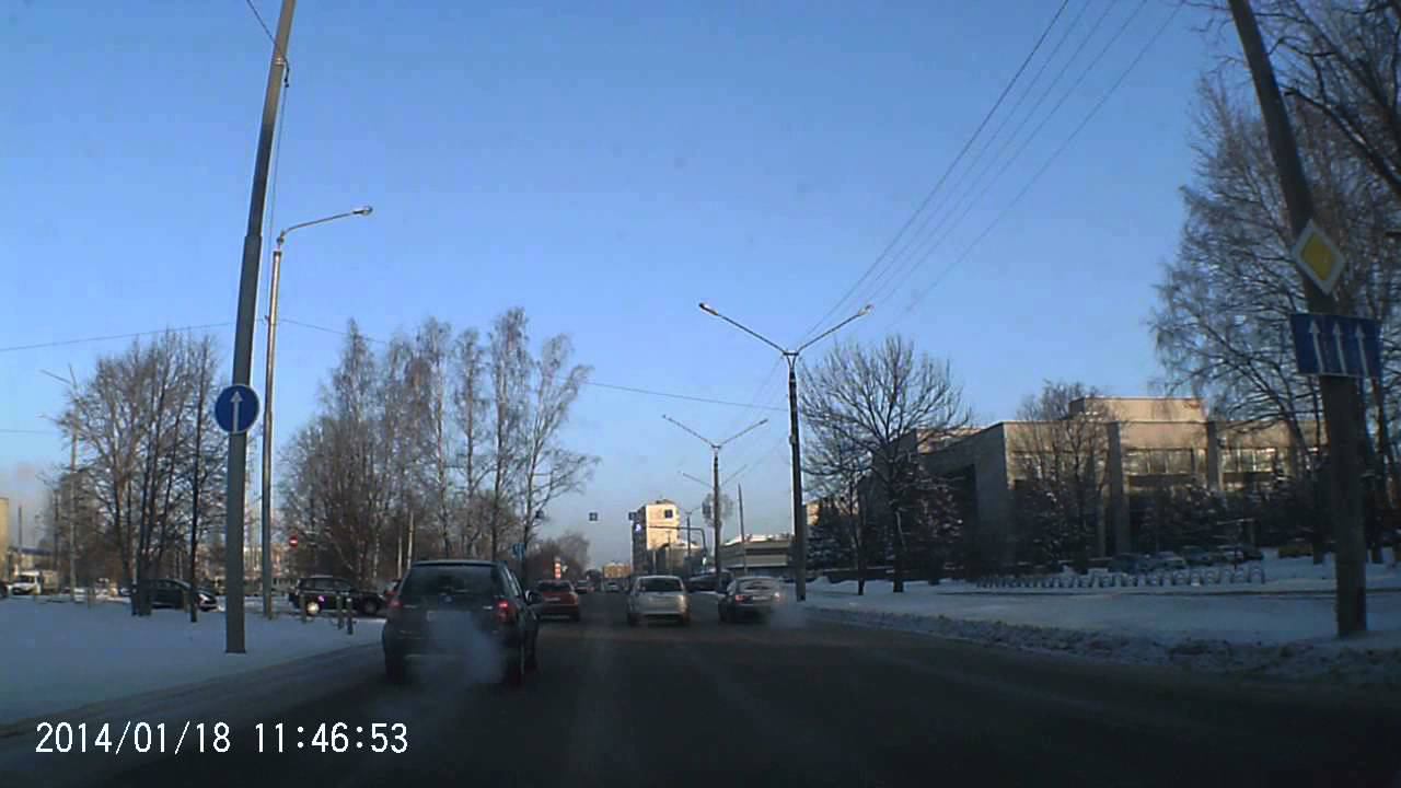 Видеорегистратор Carcam. Пример видео. Ч_7. смотреть онлайн