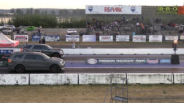 Durango SRT Vs Mustang GT And Vs Durango Hellcat - Drag Racing