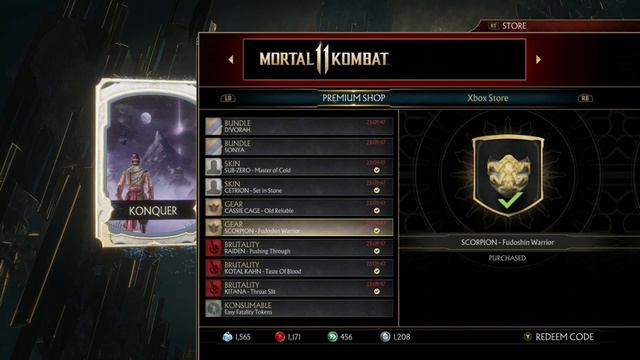 Mortal Kombat Premium Shop 9/12/2021 bundles, skins, gear and more смотреть онлайн