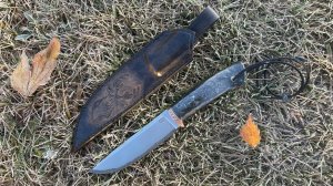 Видео-обзор заказного ножа из стали CPM Rex 121 / 95Х18