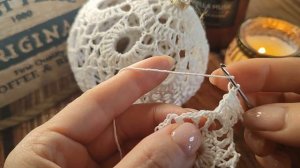 Новогодний ШАР крючком 1 ЧАСТЬ / Christmas BALL crochet