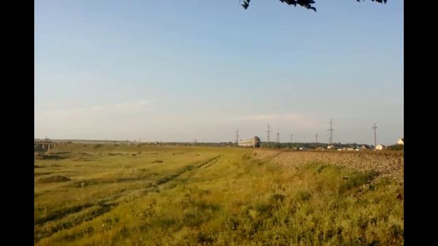Дизель-поезд Д1 на перегоне Чернобаевка - Херсон (3) смотреть онлайн