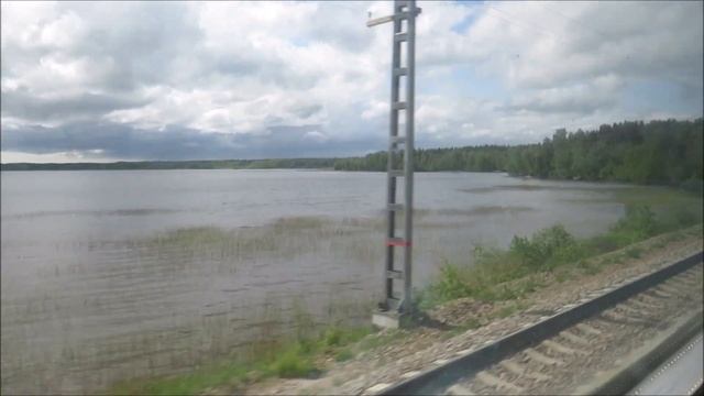 Электропоезд "Девяткино - Васкелово" смотреть онлайн