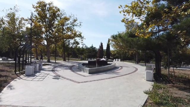 Севастополь. Парк Победы с высоты птичьего полета. смотреть онлайн