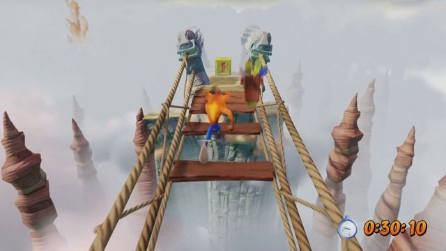 Crash Bandicoot - Road to Nowhere Relic Guide Gold Speedrun (12/26) смотреть онлайн