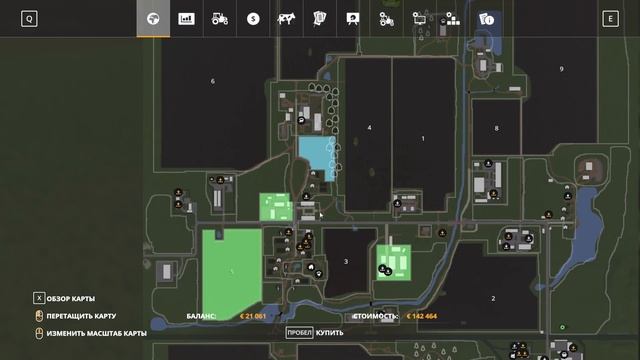 #FS19 ? балдейкино фс 19 прохождение 7 ? Вспашка поле ? Русские моды на фс 19