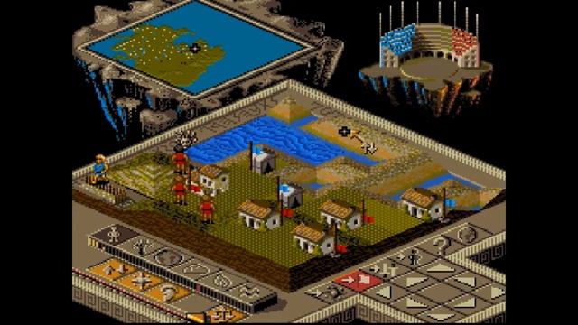 Populous 2: Trials Of The Olypian Gods (SNES) - Gameplay смотреть онлайн