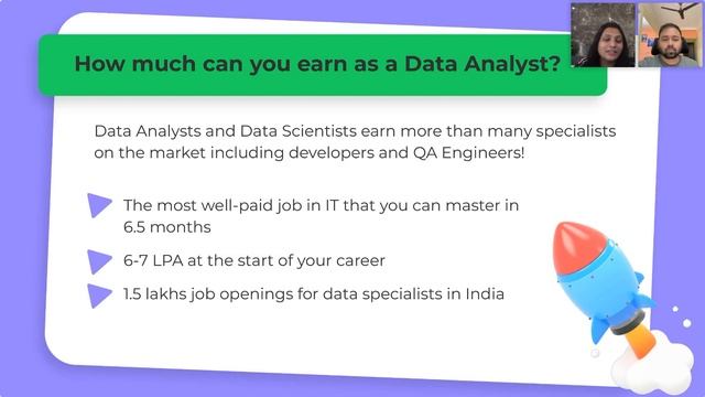 The Future is Data | Discover How to earn up to 20LPA as a Data Analyst with No-Tech skills смотреть онлайн