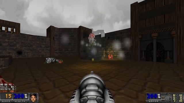 FREEDOOM IN DOOM PLUTONIA MAP07 : CAUGHTYARD 100% смотреть онлайн