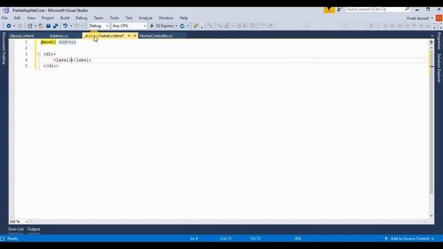 How to Create Partial View in ASP.NET Core MVC смотреть онлайн