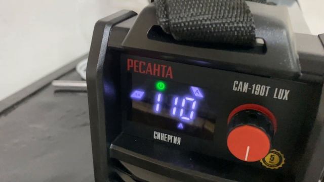 Ресанта Lux 190. Мой первый опыт в сварке.