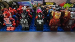 Обзор КОЛЛЕКЦИИ Лего-Минифигурок Marvel!