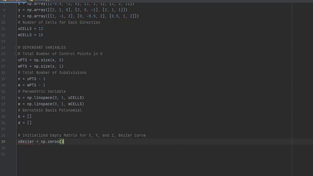 Create a BEZIER SURFACE in PYTHON || TUTORIAL смотреть онлайн