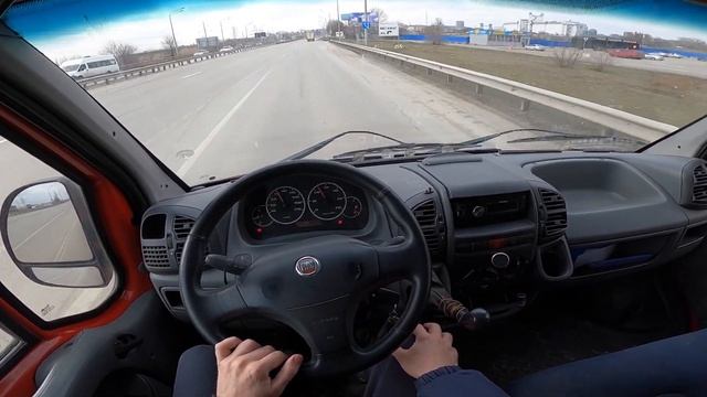 2010 FIAT Ducato (2.3 MT) Diesel / POV Test Drive смотреть онлайн