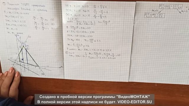 Пример 2 максимум. Метод ветвей и границ для решения задач целочисленного линейного программировани смотреть онлайн