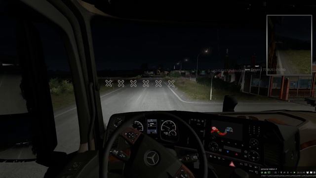 ETS2 MP доставляем шины Goodyear