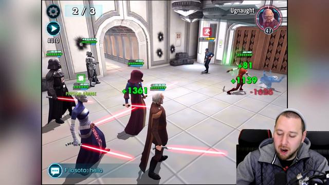 STAR WARS: Galaxy of Heroes (iOS/Android) DARK SIDE Battles PART 37 смотреть онлайн