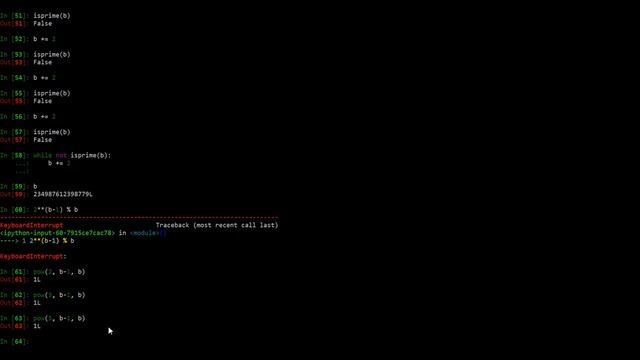 Playing with Python: Miller-Rabin and Fermat's Little Theorem смотреть онлайн