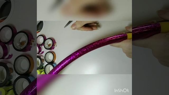 МК обмотка обруча с узорами смотреть онлайн