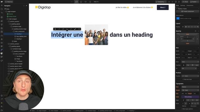 DOM : Le nouvel élément secret sur Webflow смотреть онлайн