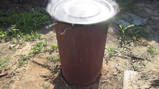 Деревня. Копчение сала (2 часть). смотреть онлайн