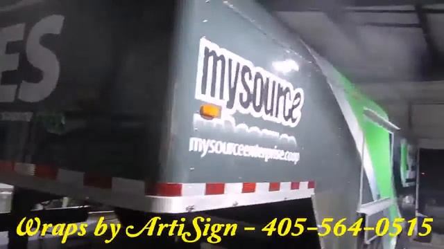 Trailer wrap by Mike and Justin at ArtiSign, Inc. смотреть онлайн