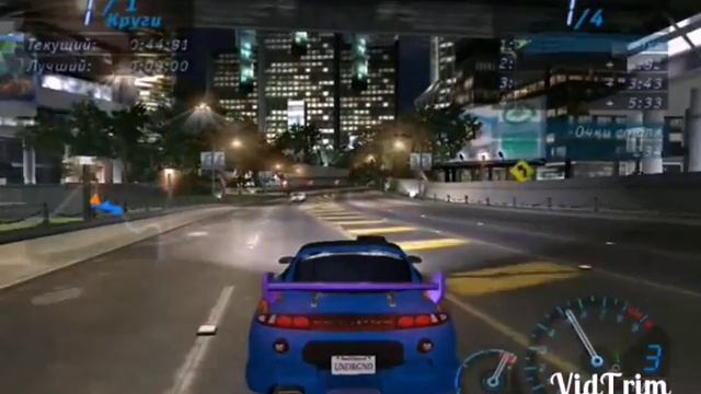 Полный тюнинг Mitsubishi Eclipse в Need For Speed Underground