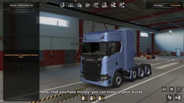 ETS2 Money and XP mod 1.41. [Logitech Driving Force EX] смотреть онлайн