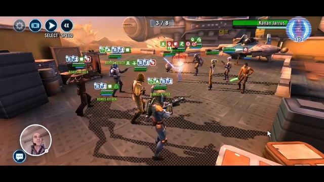 G12 BH + R1 Bossk - Rebel Roundup - Challenge Tier 2 | SWGOH смотреть онлайн