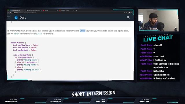 Learning More Dart | Contribute to Birb Language | Stream #2 смотреть онлайн
