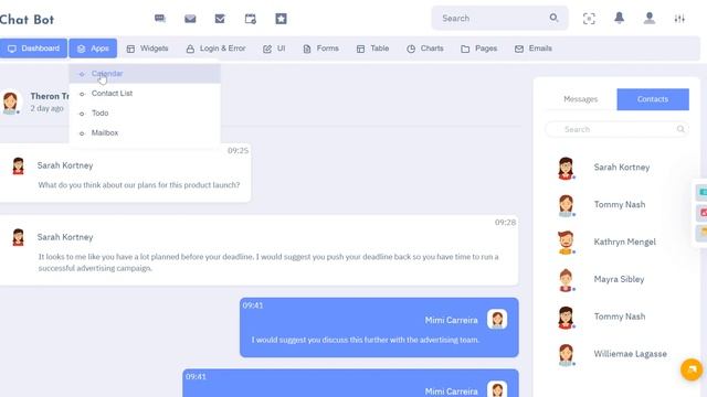 Chat Bot Admin - Chat App Bootstrap 5 Admin Dashboard With Chat Software Dashboard смотреть онлайн