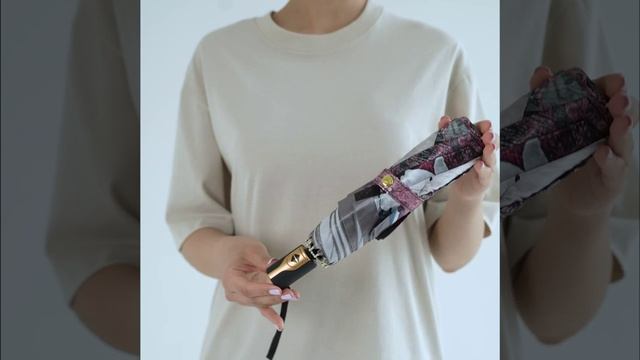 L-20112-4 Зонт жен. Fabretti, облегченный суперавтомат, 3 сложения,cатин