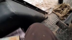 мтз-82.1 т-40 уборка территории щеткой//рассказываю что и как