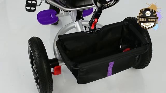 Трёхколёсный велосипед Best Trike 7700 с фарой , Лен смотреть онлайн
