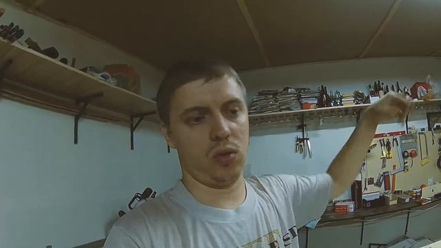 Мастерская. Протопил печь, обогрел мастерскую. Сделал рамку. смотреть онлайн