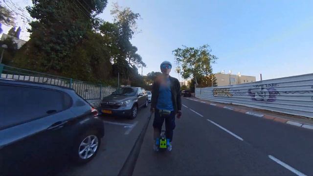 Моноколесо Begode MTEN4 Хайфа с моря в гору. ч.2 Краш камеры смотреть онлайн