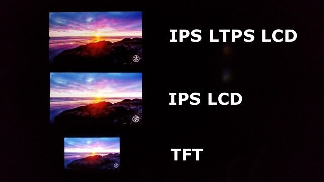 IPS LTPS vs IPS vs TFT - Display test смотреть онлайн