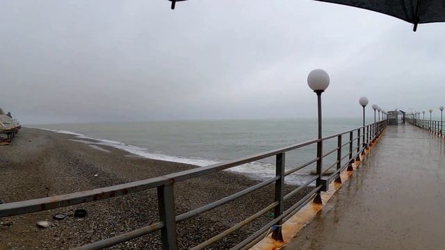 Весна ! +10! Дождик, пустые улицы!?ЛАЗАРЕВСКОЕ СЕГОДНЯ?СОЧИ. смотреть онлайн