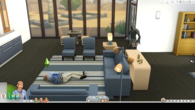 How to add the Grim Reaper in Your Household-Sim 4 смотреть онлайн