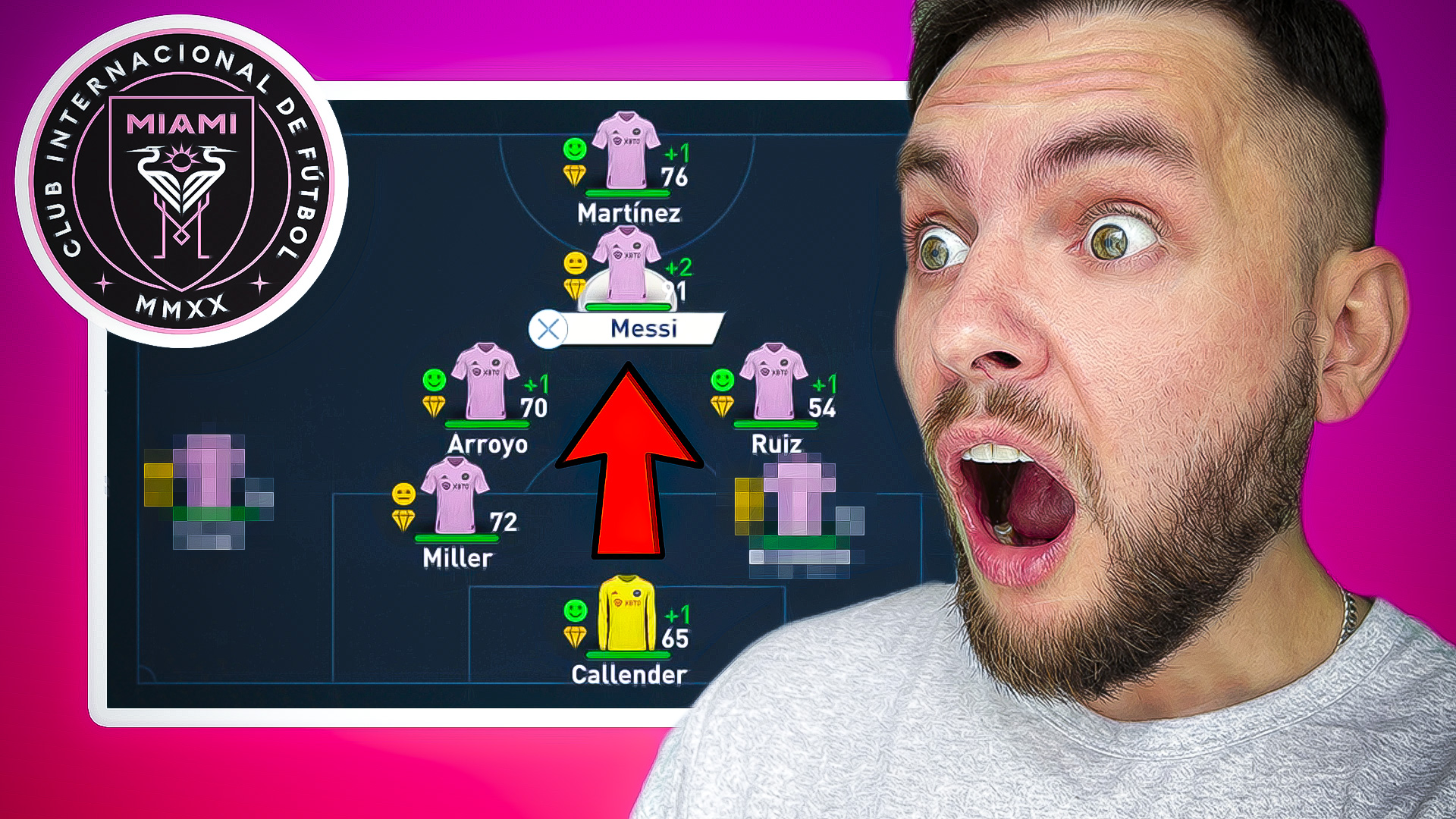 ПЕРЕСТРОЙКА за МЕССИ в ИНТЕР МАЙАМИ | МЕССИ перешёл в ИНТЕР МАЙАМИ #месси #фифа23 #fifa23 смотреть онлайн