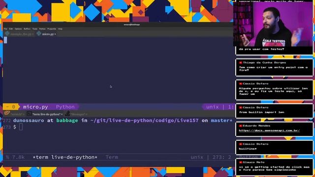 Live de Python #157 - CLIs com Google Fire смотреть онлайн