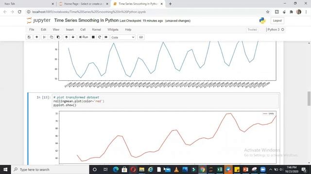 Time series smoothing in python | moving average and exponential smoothing in python смотреть онлайн