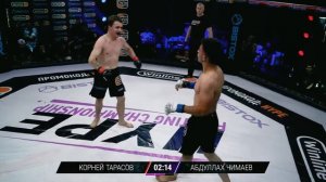 Корней Тарасов vs Чимаев 👊 Корней показал хороший бой!!! 👊 POP-MMA